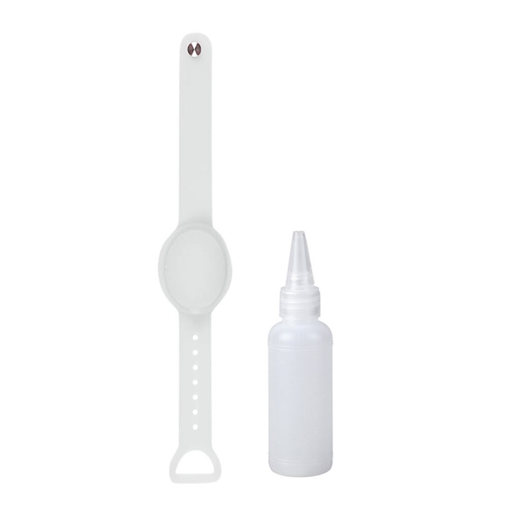 Håndsprit dispensering bærbart armbånd armbånd hånddispenser pulsera dispensadora de gel hidroalcoholico holdbart armbånd: -en