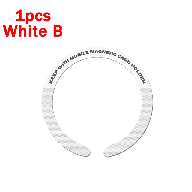 Sticker Ring for Magsafe Wireless Charging for Iphone 14 13 Pro Max 12 Mini Mobile Phone Magnetic Wireless Charger Metal Plate: MULTICOLOR