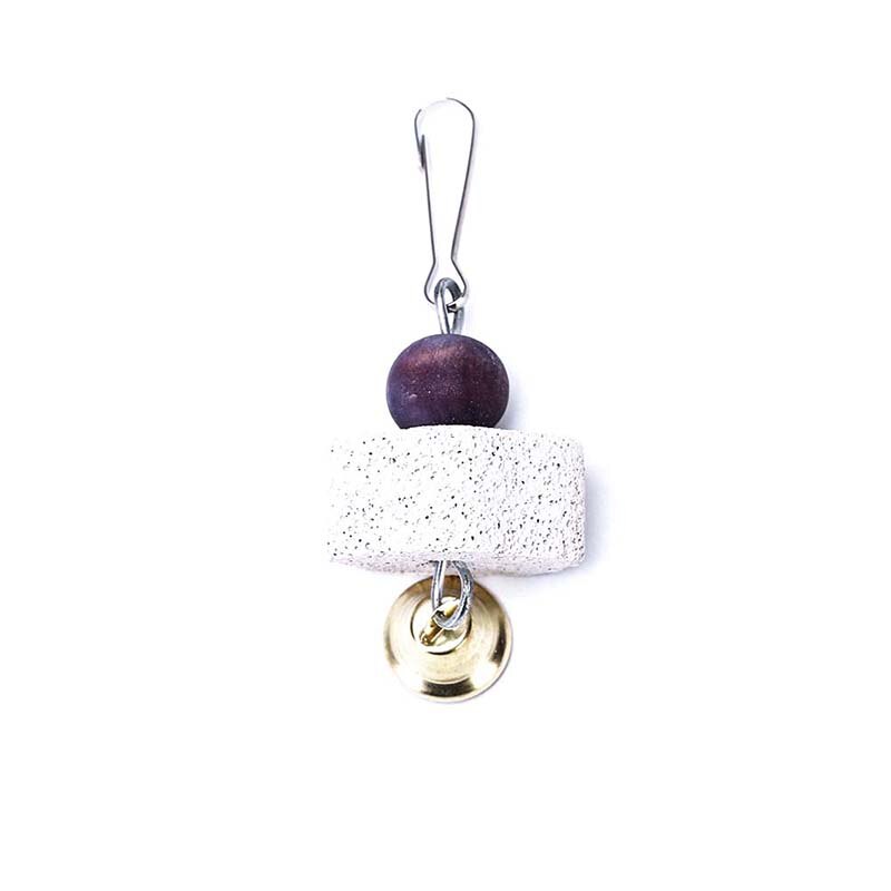 nouveauté perroquet bouche meulage blabla pierre oiseau jouet molaire pierre Cage jouets perruche calopsitte Budgie produits