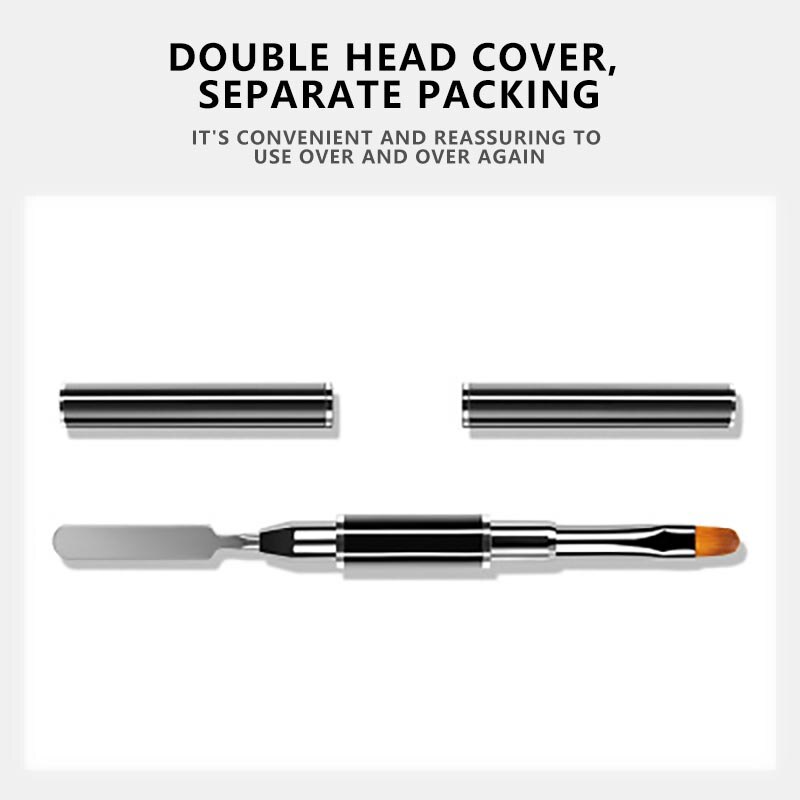 Nagelborstel reinigen stof verwijderen poeder nail art manicure pedicure zacht stof verwijderen acryl schone borstel voor nagelverzorging