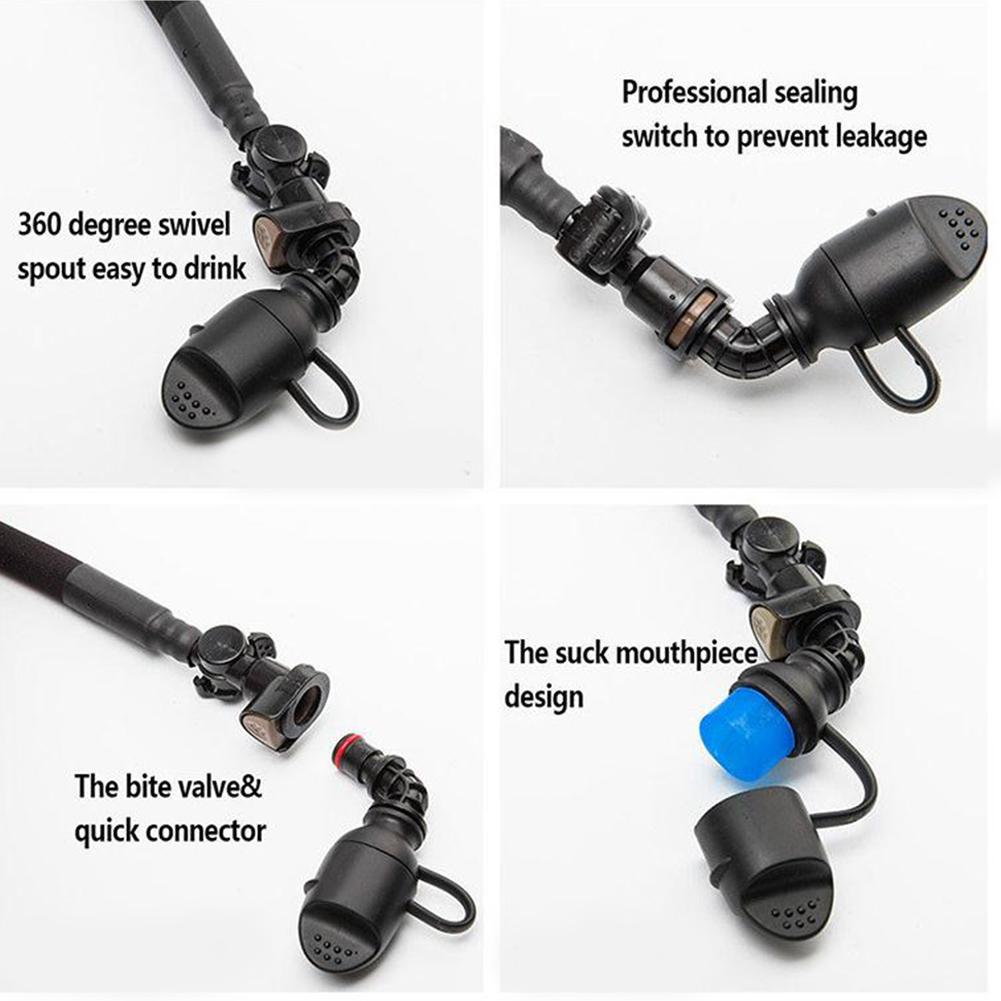 draussen Klettern TPU Wasser Tasche Crus-widerstand Verdicken Reiten Wasser Sack 1,5 L Tragbare Faltbare Wasser Tasche