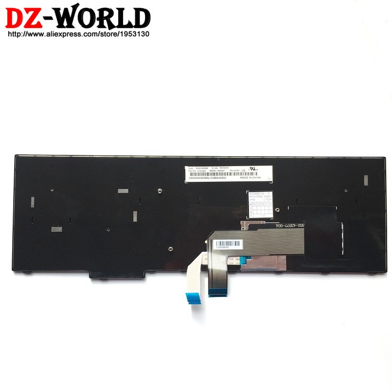 Teclado Inglés Americano Original para Lenovo Thinkpad E570 E570C E575 Teclado 01AX200 01AX120 01AX160 SN20K93368