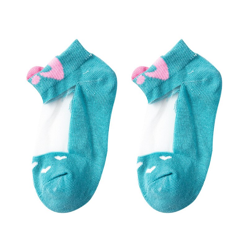 5 paia/lotto ragazze calzini 2021 nuova primavera estate cotone pizzo traspirante bambini calzini 3-12 bambini calzini per le ragazze