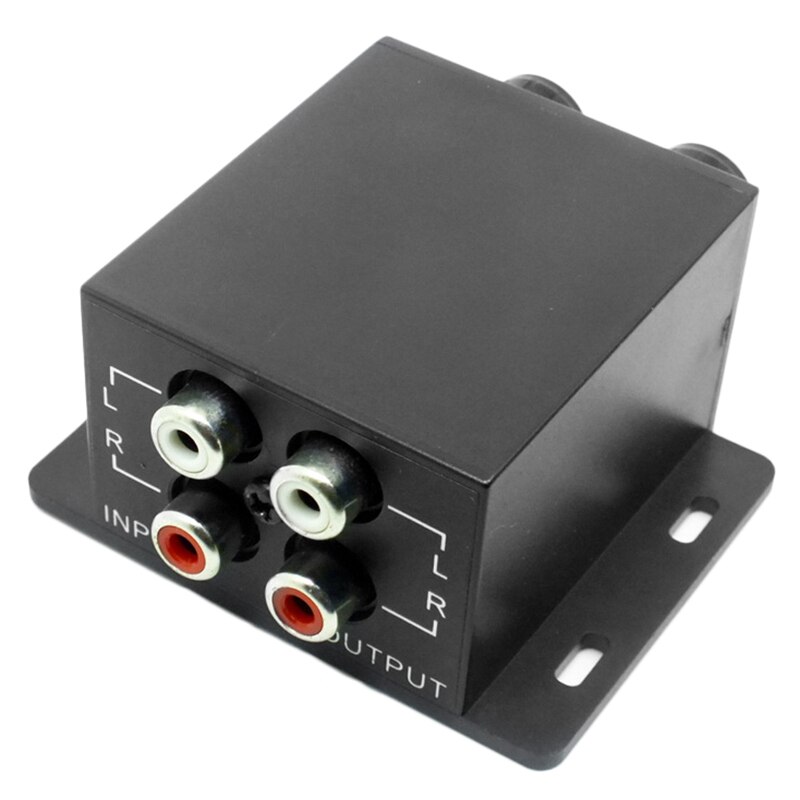 Auto Eindversterker Audio Regulator Bass Subwoofer Equalizer Crossover Controller 4 Rca Passen Lijn Niveau Volume Versterker