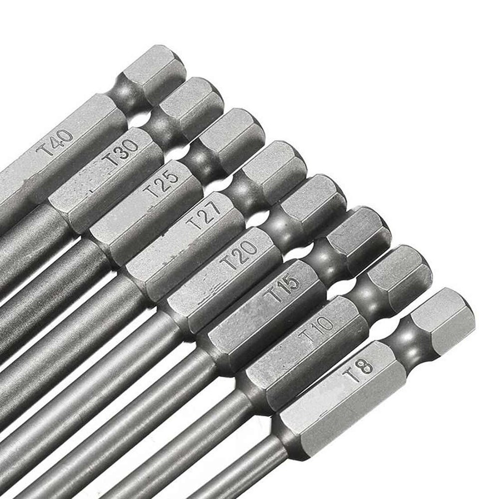 10 Stück Torx T25 Sicherheitsbits 150 Mm – Magnetisch, Hohlschaft Für Handy & Laptop Reparatur