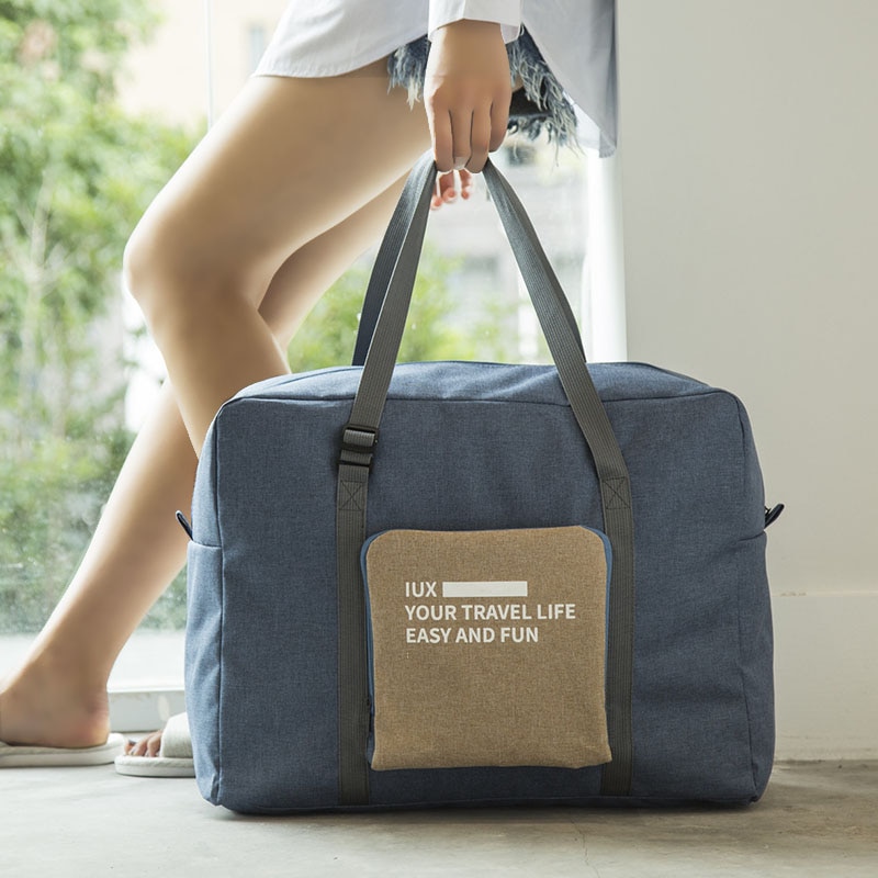 Grote Capaciteit Opvouwbare Reistas Unisex Nylon Handige Reistas Handbagage Tas Waterdicht En Slijtvaste Opslag tas