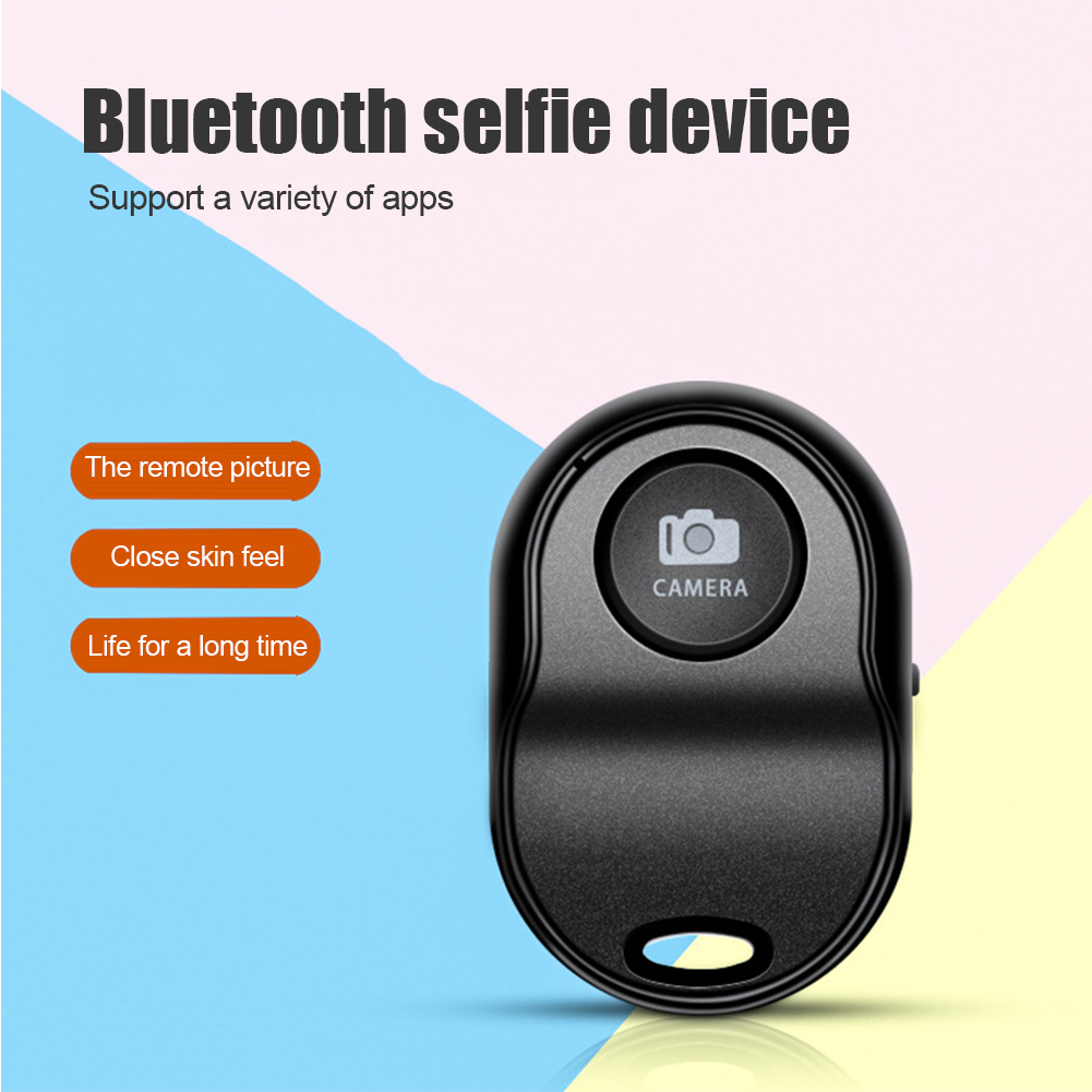 Controller Selfie compatibile Bluetooth autoscatto Mini fotocamera rilascio otturatore pulsante telecomando Wireless per IOS Android