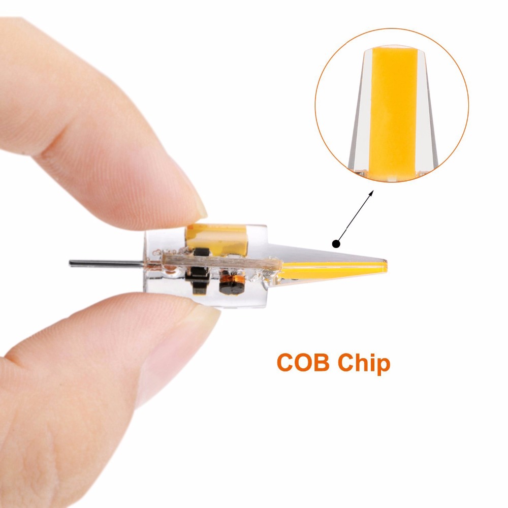 Nueva lámpara LED G4 G9 3W 6W 9W bombilla LED COB E14 AC DC 12V 220V Lampada LED G9 COB 360 lámpara de haz G4 luces COB reemplazar halógeno