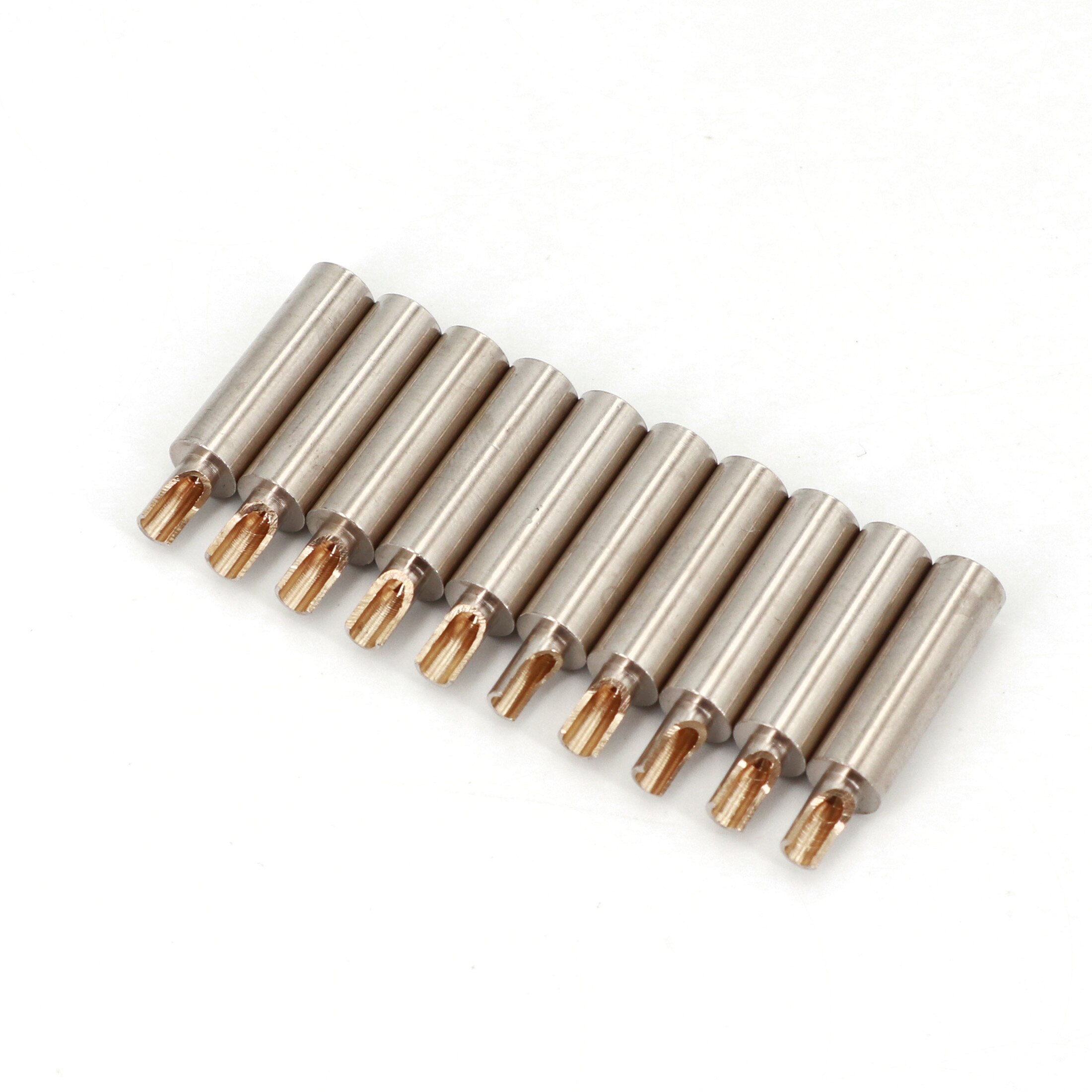 10Pcs Brass 4mm Insulated Banana Female Jack Plug Wire Solder Connector