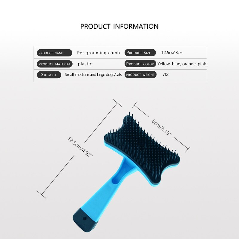 Hond Pet Hair Remover Grooming Toll Kam Huisdier Borstel Kammen Voor Katten Bont Reiniging Pet Grooming Supplies Automatische Haar Borstel trimmer