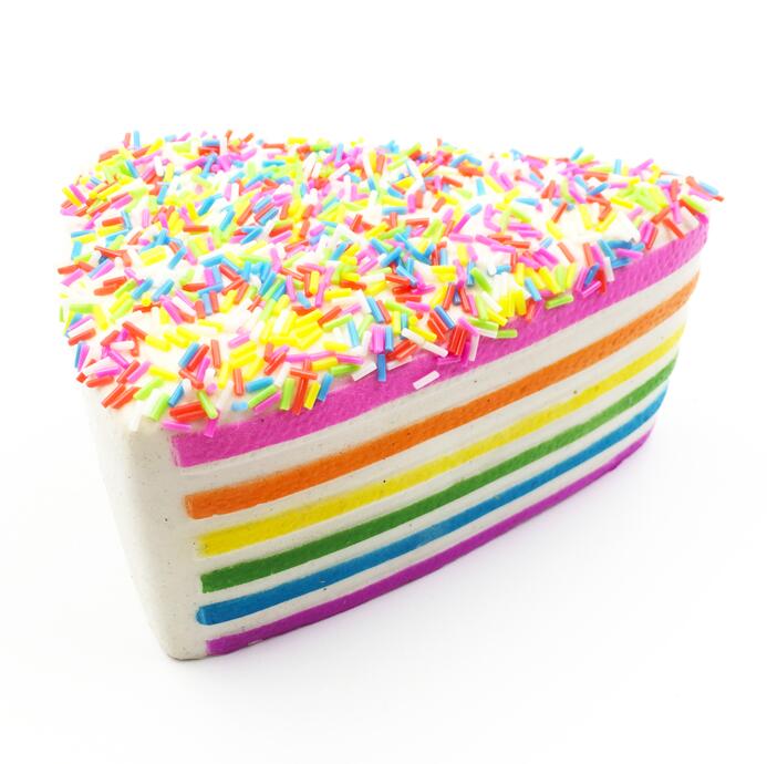 Kawaii Squishy PU Foam Scented Soft Cake Bread Strawberry Unicorn Slow Rising Cute Squishies Squeeze Toys For Kids: Light Yellow