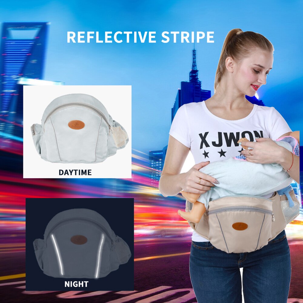 Bæresele ergonomisk 360 talje taburet rollatorer babyslynge hold livrem barn hoftesæde spædbarn hoftesæde babysitter taske