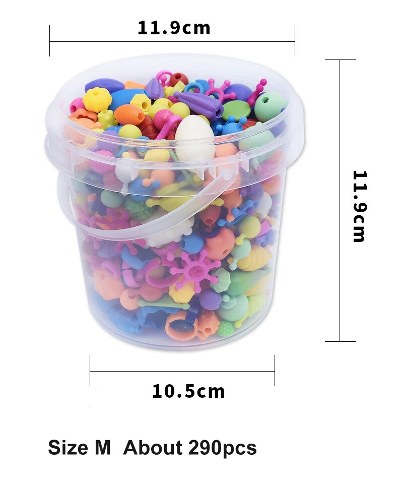 Pop Perlen Spielzeug Creativel Kunst Und Handwerk Für freundlicher Armbinde schnappen Zusammen Schmuck Bausatz Pädagogisches Spielzeug Für freundlicher GYH