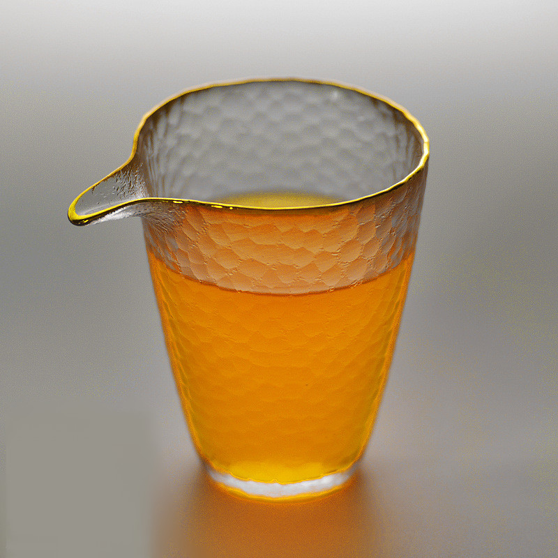Förtjockat glas daglig kopp teservis i japansk stil värmebeständig tekanna vattenkanna chahai mjölk kaffemugg