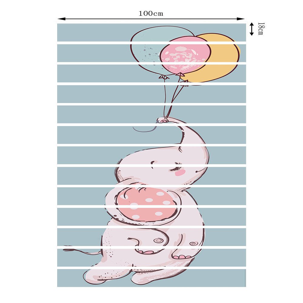 ISHOWTIENDIY Steps Sticker animal Removable Stair Sticker 3D Stair Stickers Waterproof Removable Self-adhesive Wall Home Decor: C 