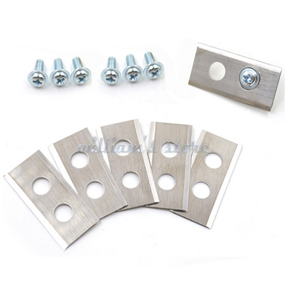 9PCS Lawn Mower Blade Robotic Mower Blades Replacement for Auto Mower Worx Landriod Robot Lawn Mower Blades 36*17*0.8mm
