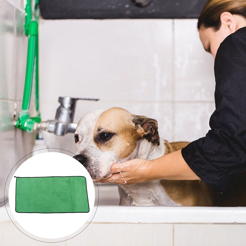 1Pc Hond Handdoek Absorberende Schoonmaak Microvezel Duurzaam Grote Douche Handdoek Drogen Handdoek Badhanddoek