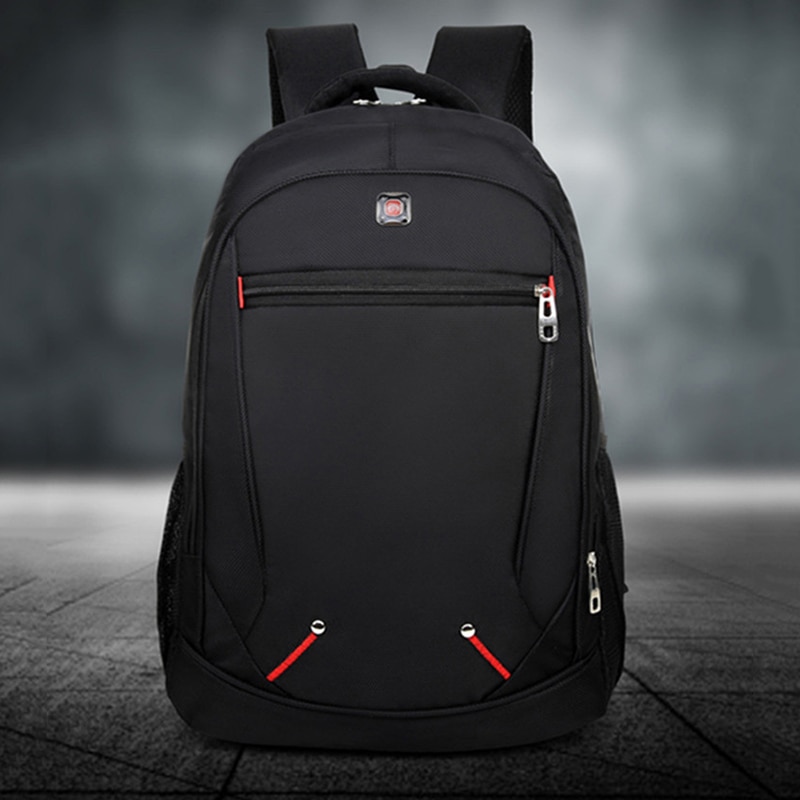 JODIMITTY grande capacité étudiant cartable décontracté couleur unie matériel Oxford homme sac à dos multi-fonctionnel Simple sac