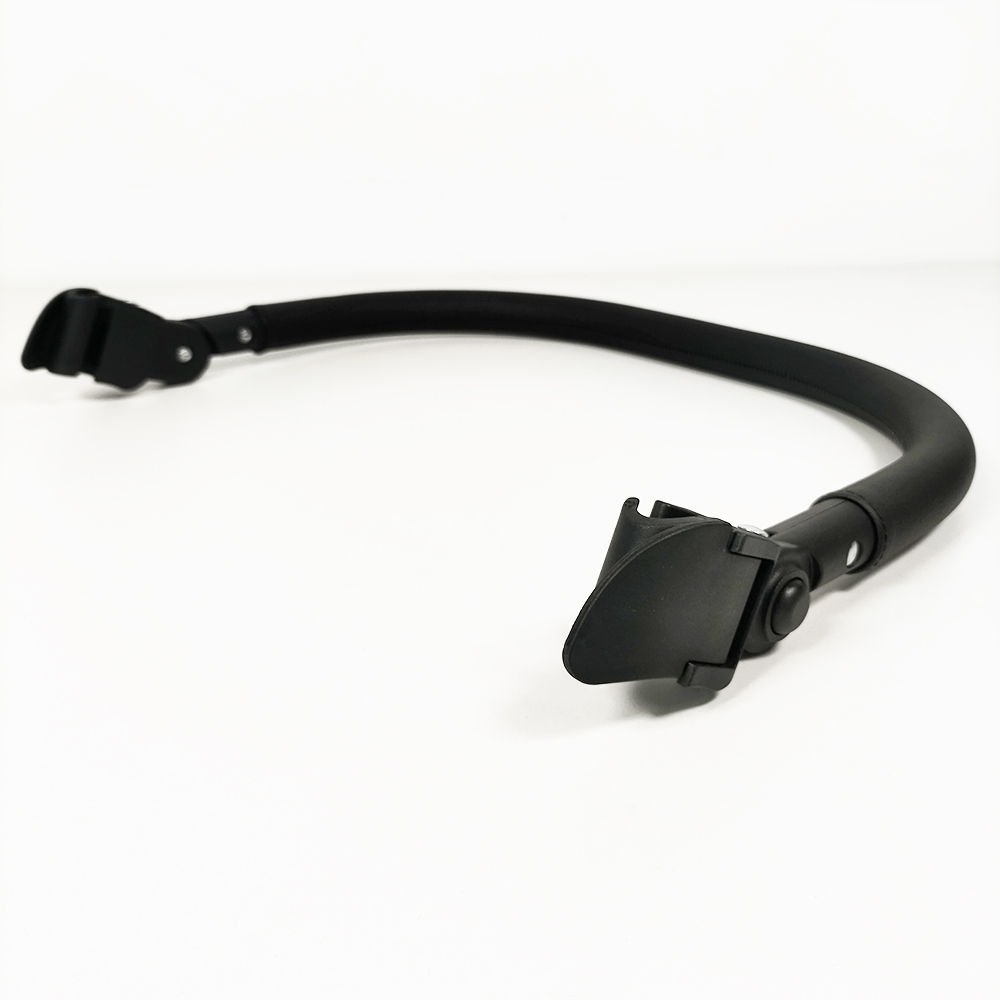 Stroller Armrest For Bugaboo Butterfly Buggy Bumper Bar With Leather Cover Angle Adjustable Foldable Baby Replace Accessories
