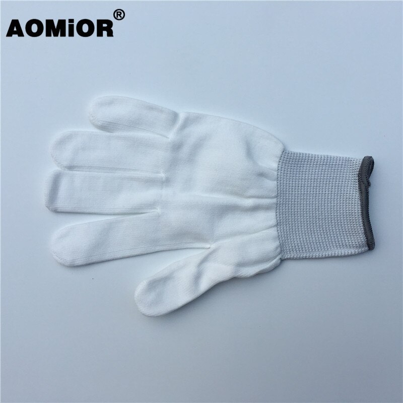 2 Pairs White Vinyl Wrap Film GLOVE For Car Wrap Tools Car Wrapping