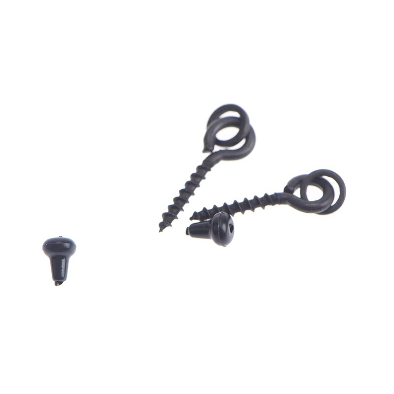 20 pièces Nouvelle Bouillette Vis Cheville Avec Anneau Pivotant Chod Rig Terminal Appâts Porte-Pêche De La Carpe Acc