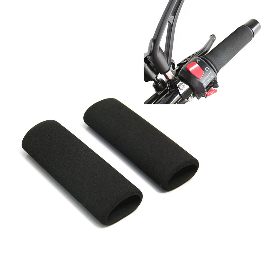 Moto motocicleta deslizamiento en espuma Anti-vibración confort agarre del manillar accesorios de la cubierta nueva práctica Durable de l26