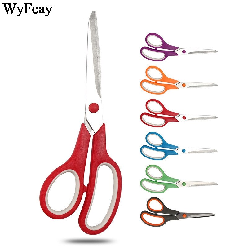 Tijeras de sastre para corte de tela, multiusos, de acero inoxidable, para el hogar y la Oficina, suministros DIY, herramientas para costura