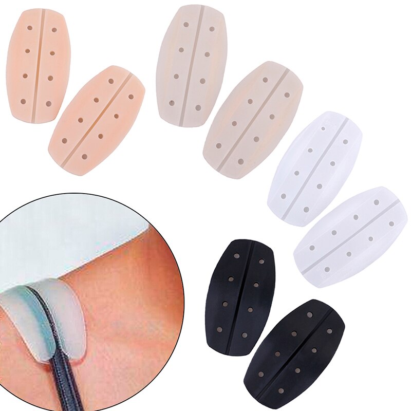 1 Paar Siliconen Ondergoed Anti-Slip Schouder Pad Diy Kleding Accessoires Beha Riem Decompressie Schoudervullingen