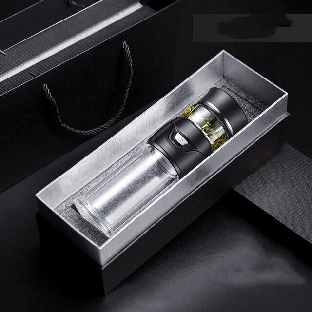 Tea Water Separation Thermos Bottle Stainless Steel Tea Strainer Thermos Infuser Tumbler Vacuum Flask With Tea Filter Two Cover: 15