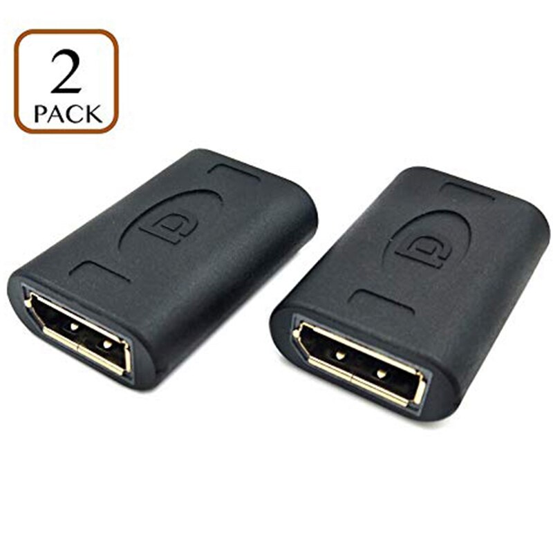 2Stck DP ZUM HDMI Adapter HD 1080P 3D Displayport Stecker Auf HDMI Buchse Konverter 1,4 V Gold Überzogene Video Adapter für PC TV