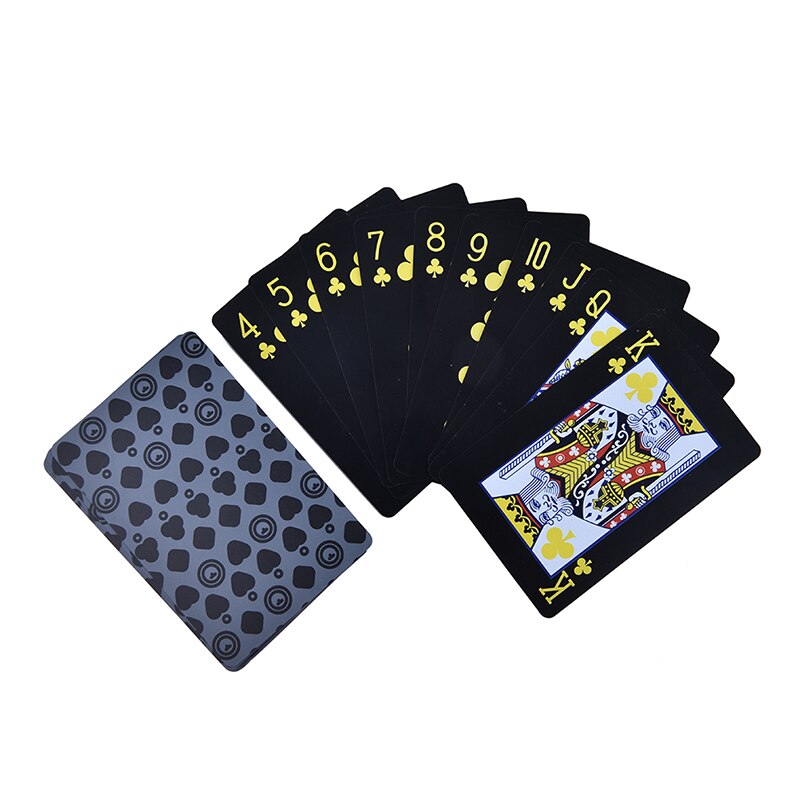 1x Waterdichte Pvc Plastic Speelkaarten Poker Pure Speelkaarten Bordspel