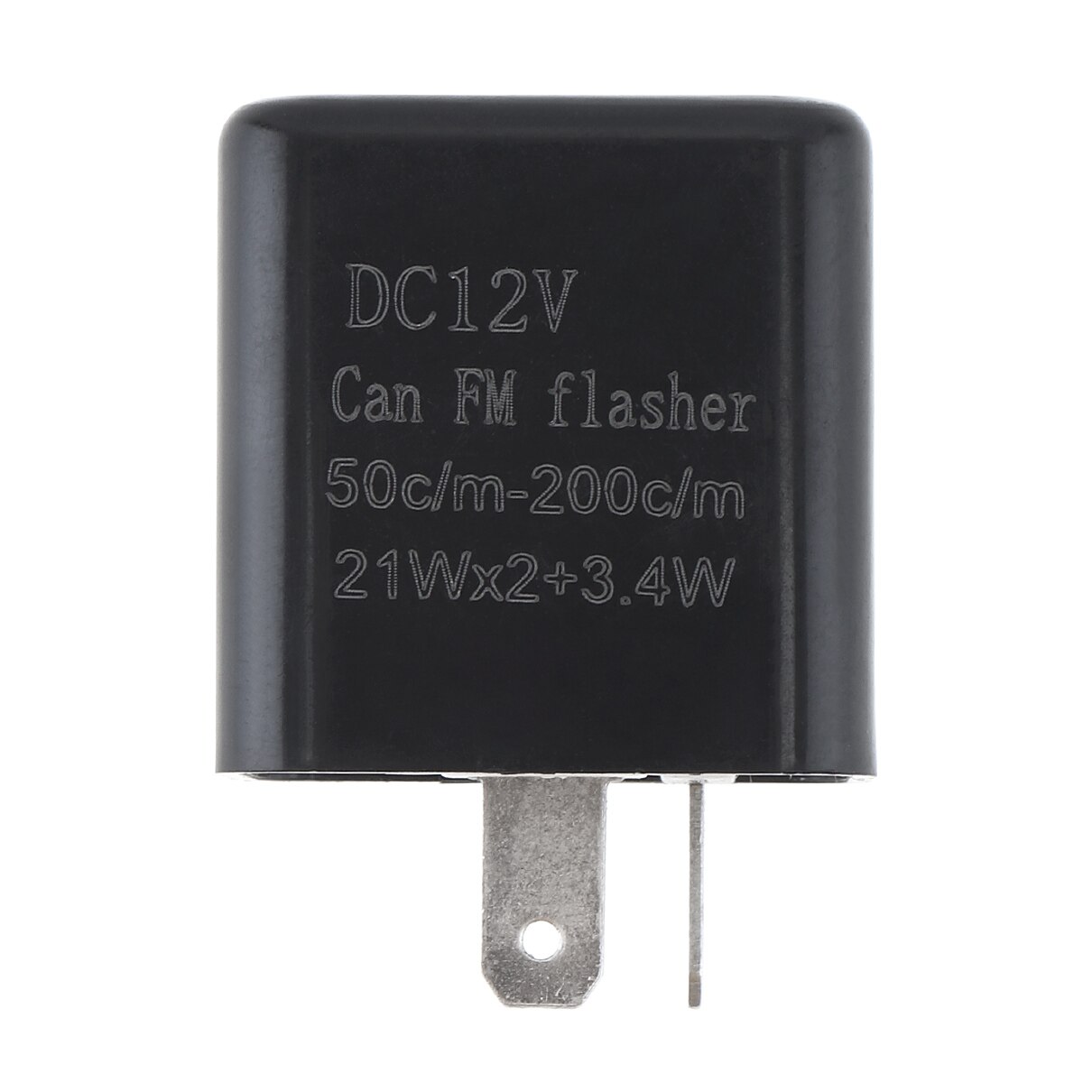 Motorcycle LED flasher 12V 2 Pin Adjustable LED Diode Flash Relay Rotation Signal Indicator for Cross Riding Scooter Off Road