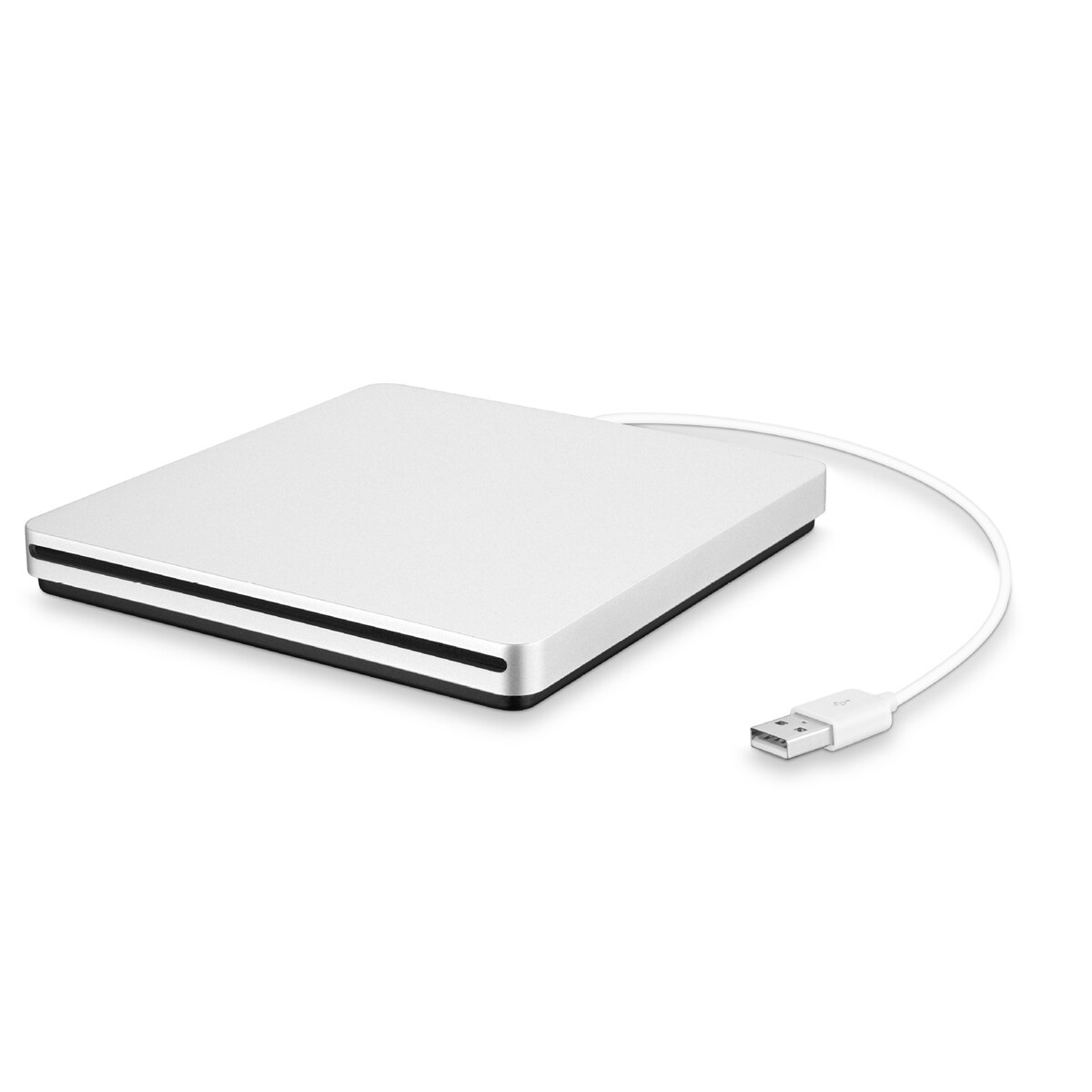 USB3.0 External CD/DVD Burner DVD-ROM Optical Drive player Slot Loading Portatil for Windows 7/8/10 MACs Notebook Driver