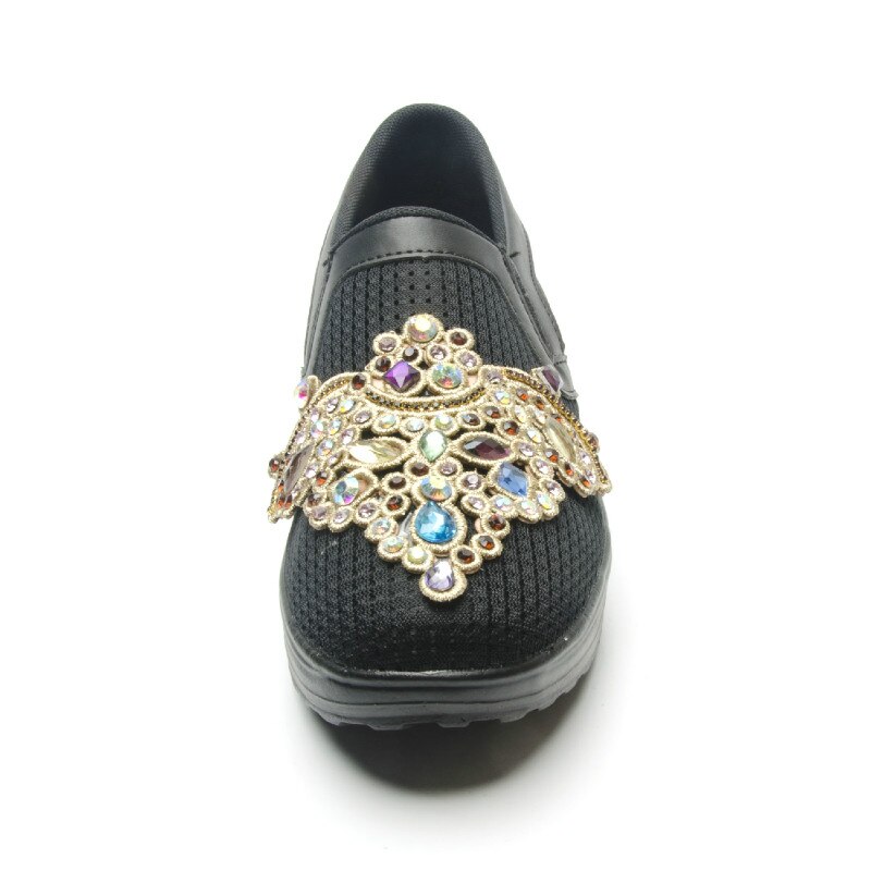 Fujin zapatos de esponja de fondo grueso de torta de un solo cojín mujeres de suela gruesa Shake Casual zapatos de Shake otoño