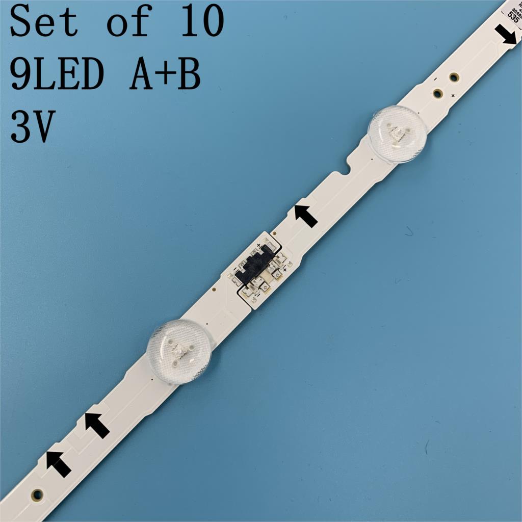 100% neue Original 10 Teile/satz LED-hintergrundbeleuchtung streifen D4GE-400DCA-R1 R2 D4GE-400DCB-R1 R2 für CY-GH040CSLV5H