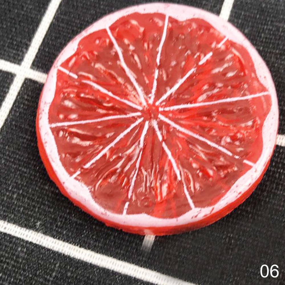 2pcs Photography Props Simulation Fruit Slices &amp; Artificial Ice Cubes for Studio Photo Desktop Shooting Decoration Accessories: 06