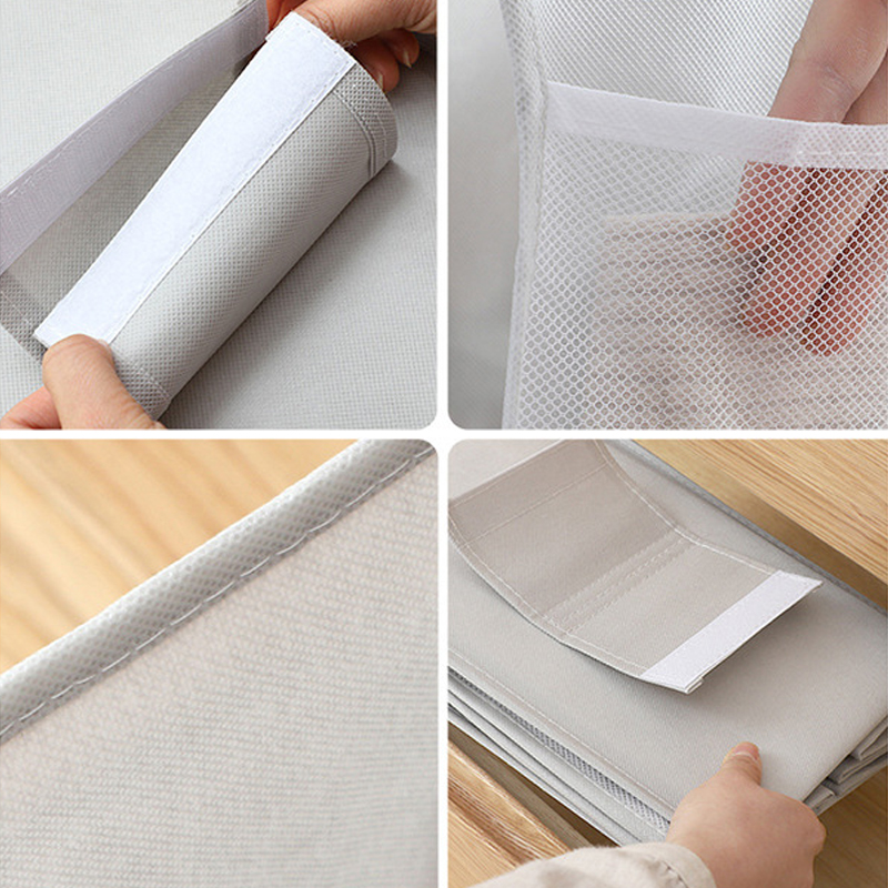 Multi-Layer Hanging Closet Organizer Hanging Bag/Shelf Foldable For Bra Storage Bag Socks Clothes Storage Organizer Hanging Bag