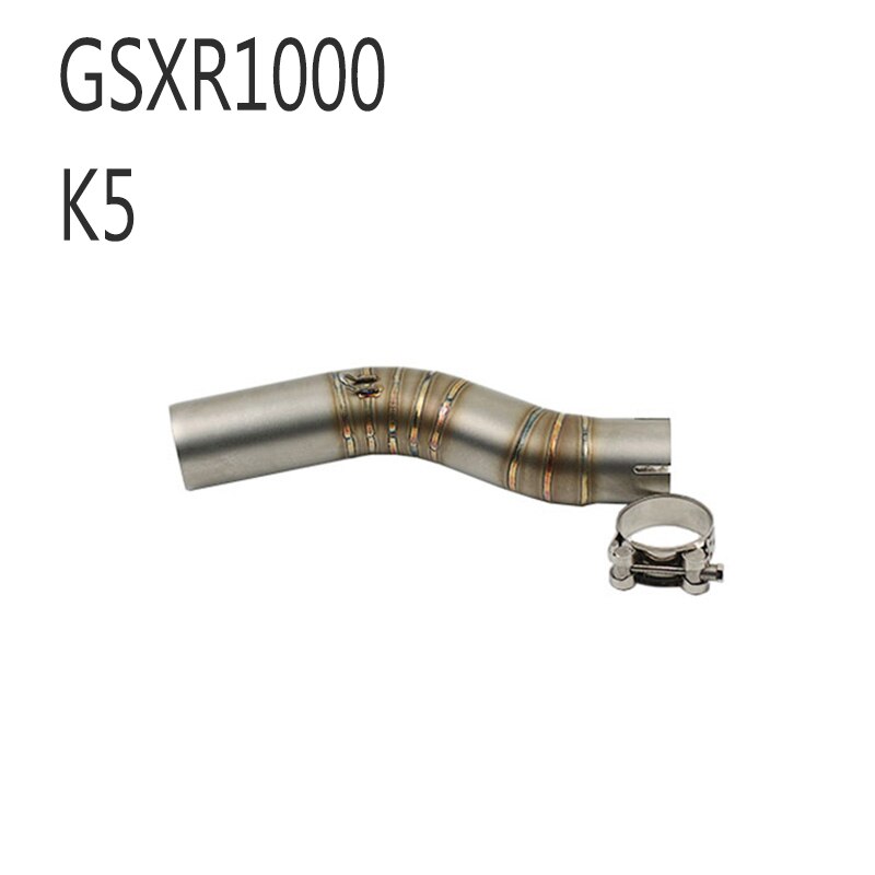 Silencieux d&#39;échappement avec Tube central, pour Suzuki GSXR 600 750 GSXR600 GSXR750 K6 K7 K8 GSR750 GSXR1000 K5 L11: k5