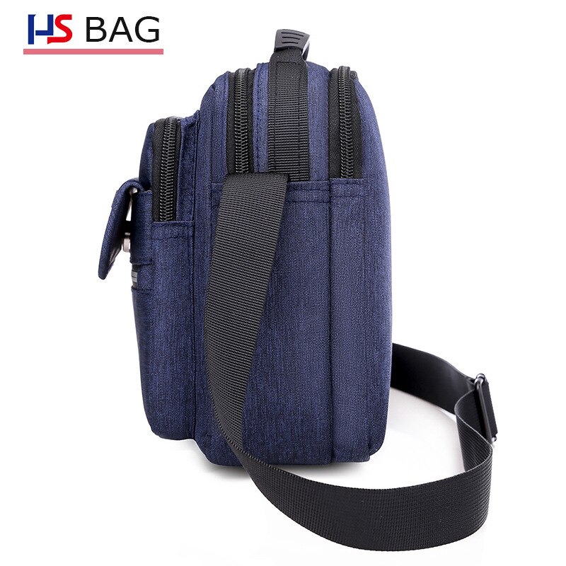 Heren Schoudertas Stijl Koreaanse Stijl Oxford Doek Schoudertas Multi-layer Multi-Functionele Schouder mannen Tas