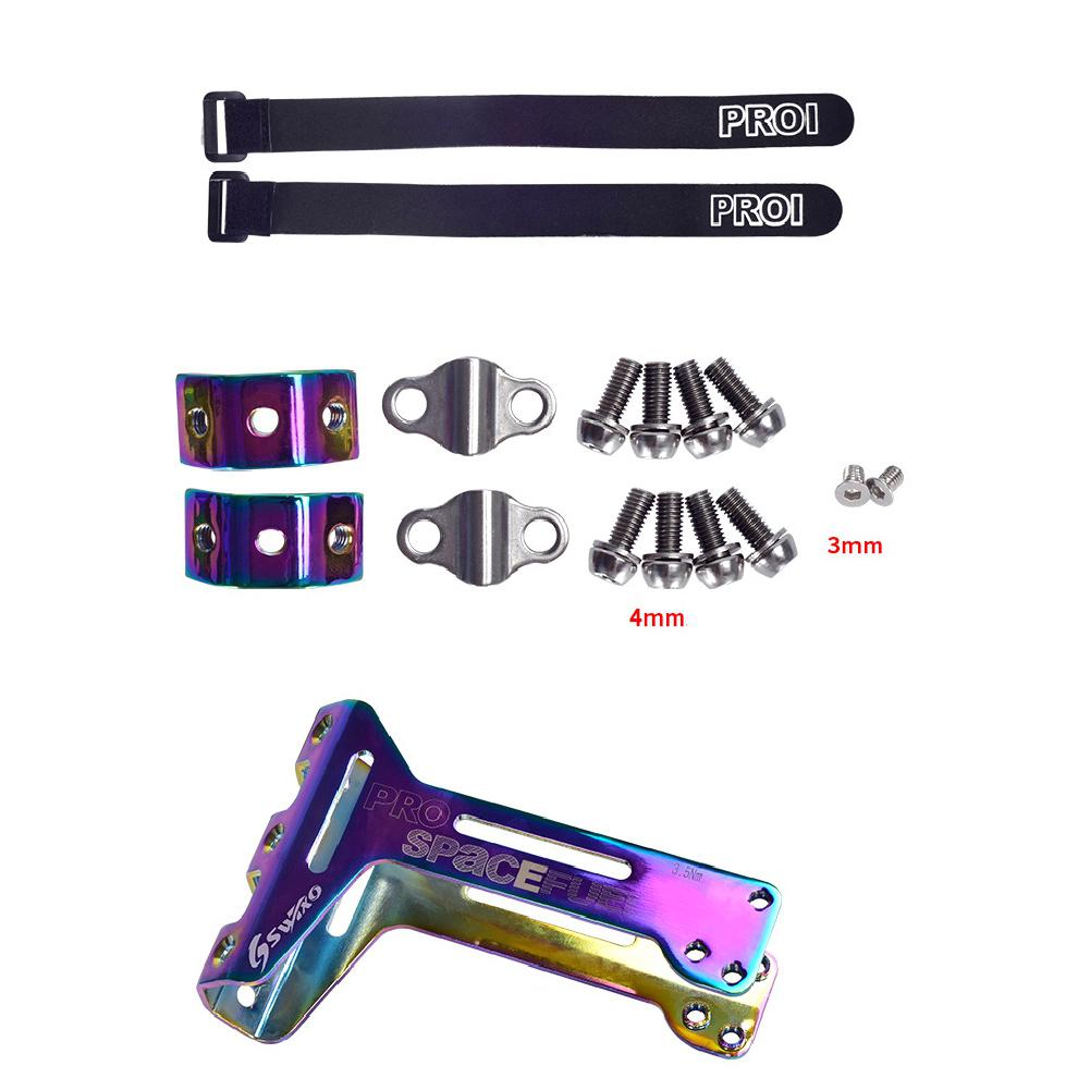 Double Bottle Cage Bottle Cage Installed Behind The Bicycle Saddle Bicycle Seat Cage Can Install CO2 Gas Cylinder Bicycle Saddle