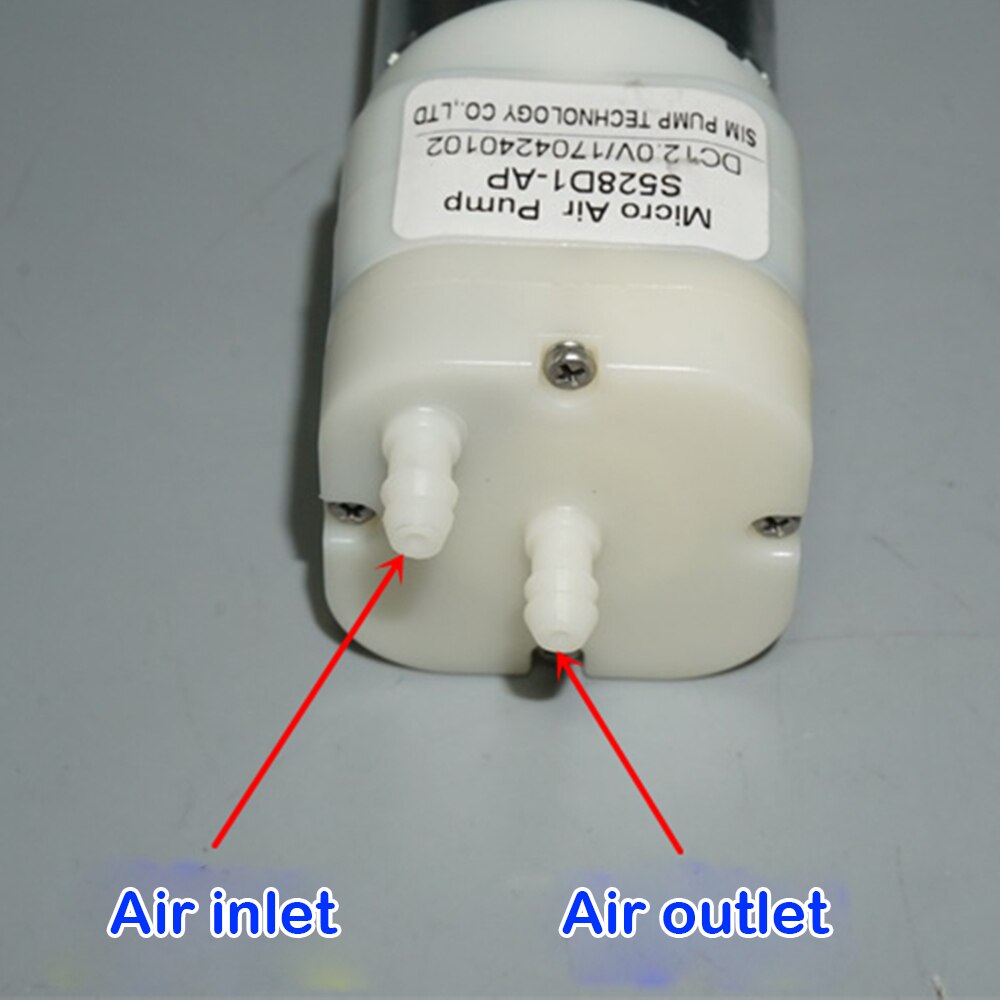 Micro 528 Motor DC 5V-12V 7.4V Vacuum Air Pump Self-priming Suction Pump Four Air Chamber Aquarium Oxygen Pump Dc Air Pump