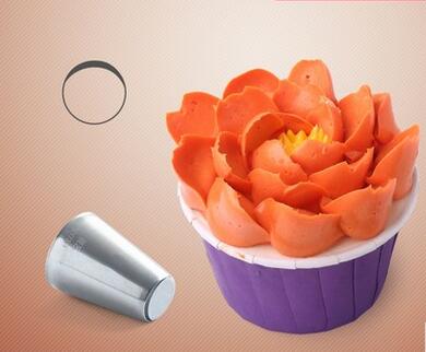 Russian Tulip Stainless Steel Icing Piping Nozzles Pastry Decorating Tip Fondant Cake Cupcake Decorator 11 Patterns: 9