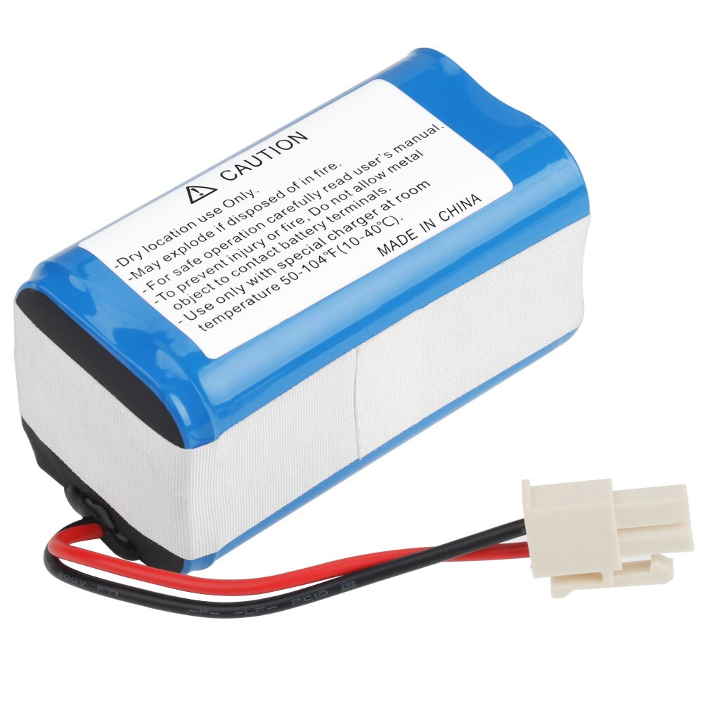 Original 14.4V 2600mah Li Ion Rechargeable Battery For ILIFE A4 A4s V7s A6 V7s Plus Robot Vacuum Cleaner iLife