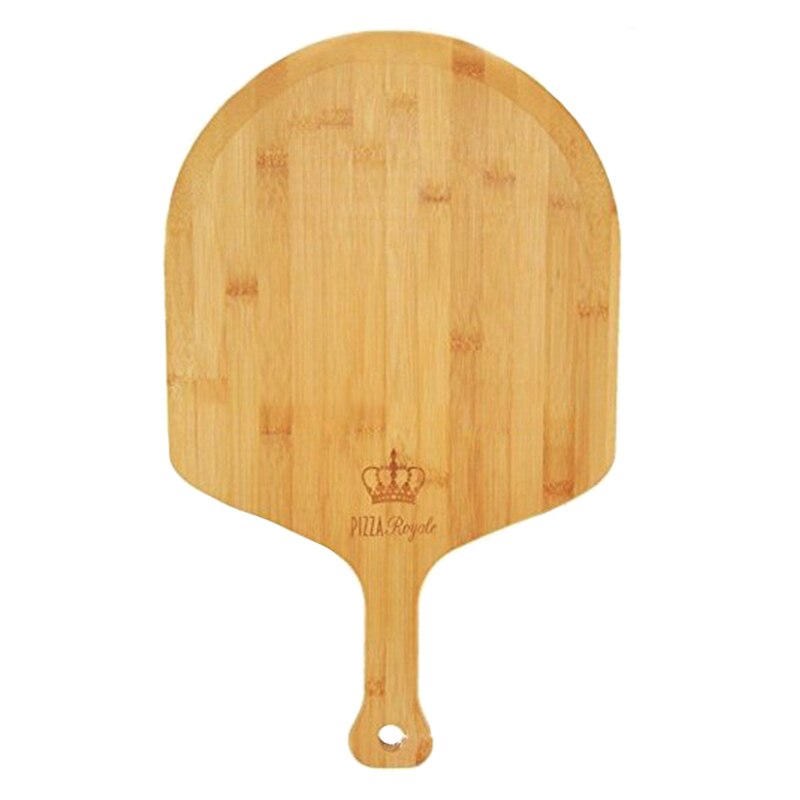 Premium Natuurlijke Bamboe/Houten Pizza Peel/Paddle Pizza Board Met Lange Handvat Hout Pizza Spade/Lifter Parstry gereedschap 040: Default Title