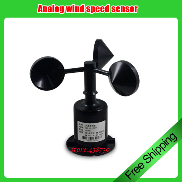 Wind vane wind direction sensor wind speed sensor 4-20MA 0-5V RS485 Modbus communication Anemometer DC9-24V OR 5V pulse bracket