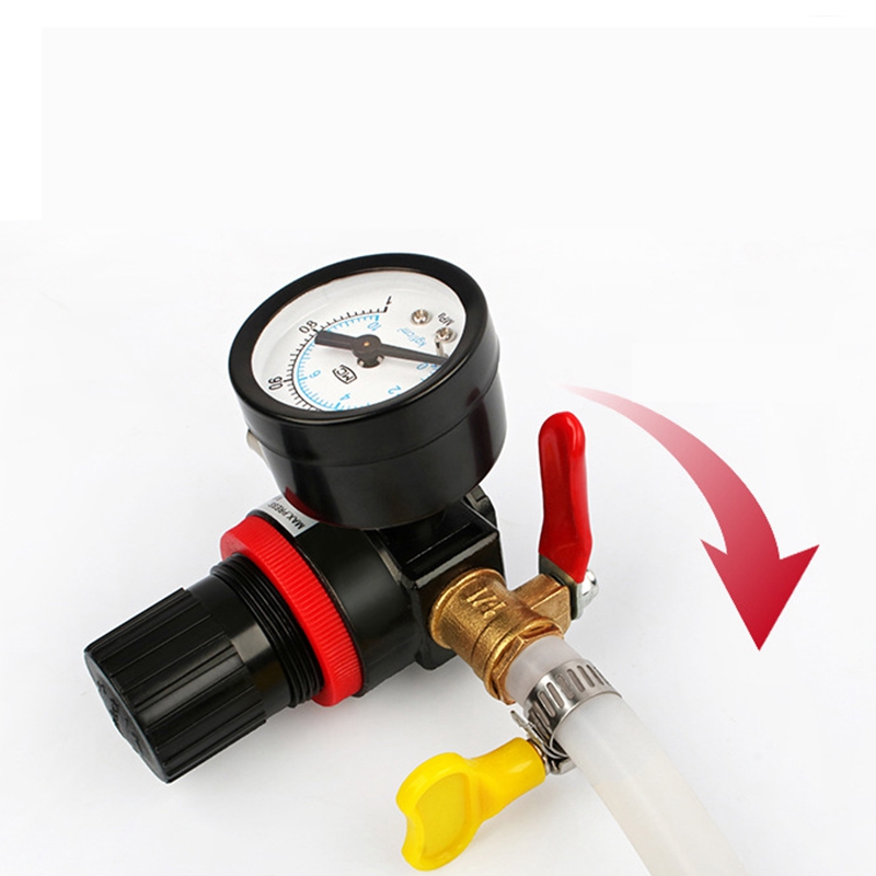 Water Tank Leak Detector Cooling Radiator Pressure Leak Tester Fuel Tank Detector For Car Leak Test Instrument Meter