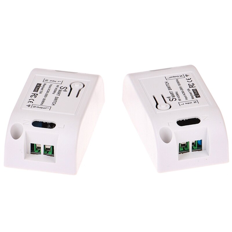 RF 433 AC 220V Receiver Smart Home Wifi Wireless Remote Control Smart Switch Smart Life/Tuya APP Works with Alexa Google