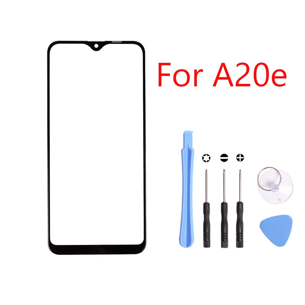 Telefoon Touch Screen Voor Samsung Galaxy A10 A10S A20 A30 A40 A50 A60 A70 Touch Screen Voor Glas Panel Touchscreen lcd Outer Dis: A20E with tool