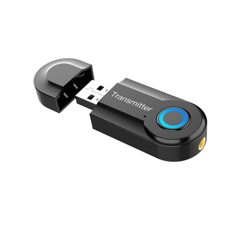 Wireless Bluetooth V 5.0 Transmitter for TV Phone PC Stereo o Music Adapter: Default Title