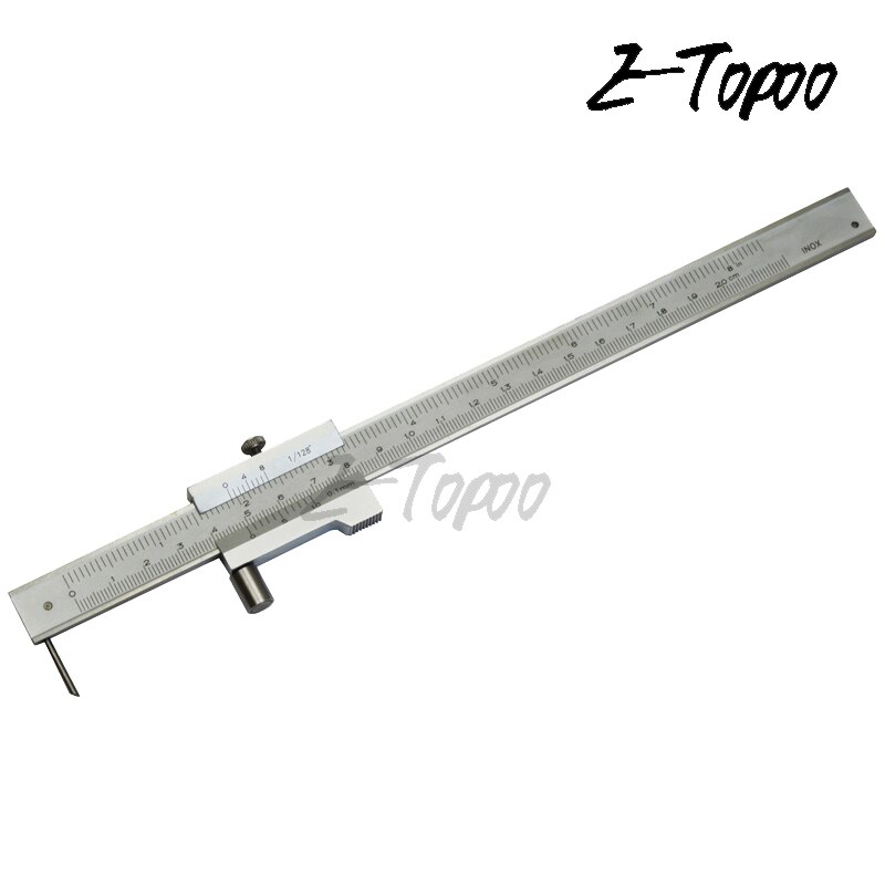 Parallel crossed caliper 0-200mm 0-300mm 0-400mm stainless steel parallel crossed vernier caliper Measurement Tool with scriber